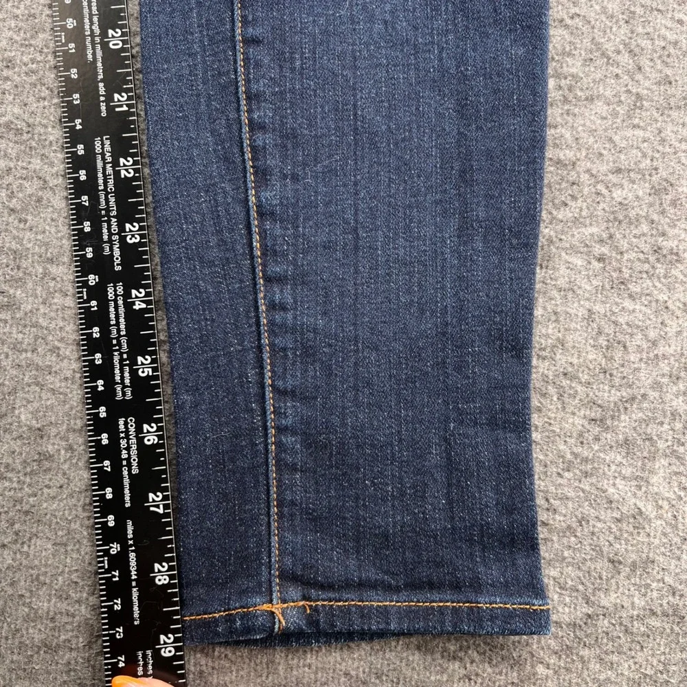 J Brand Casual daywear Indigo Dark Wash Skinny Jeans Womens Mid Rise Denim Pants